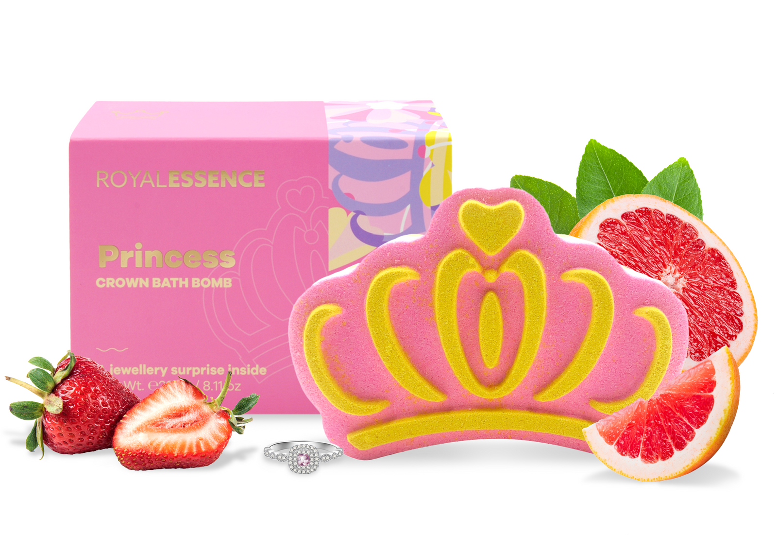 Prinzessin - Krone (Badebombe)