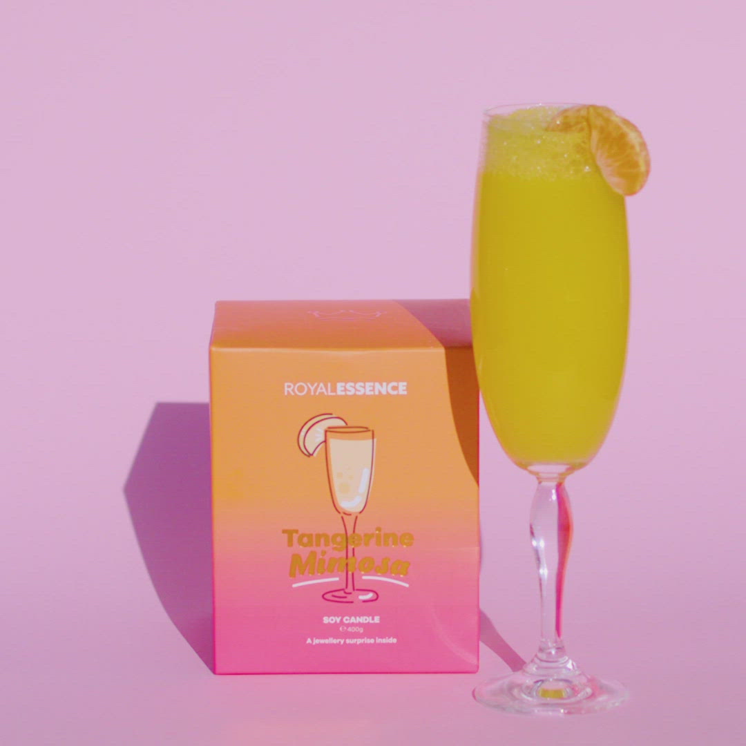 Mandarine Mimose (Kerze)