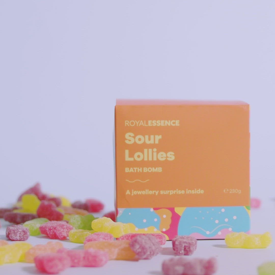 Saure Lollies (Badebombe)