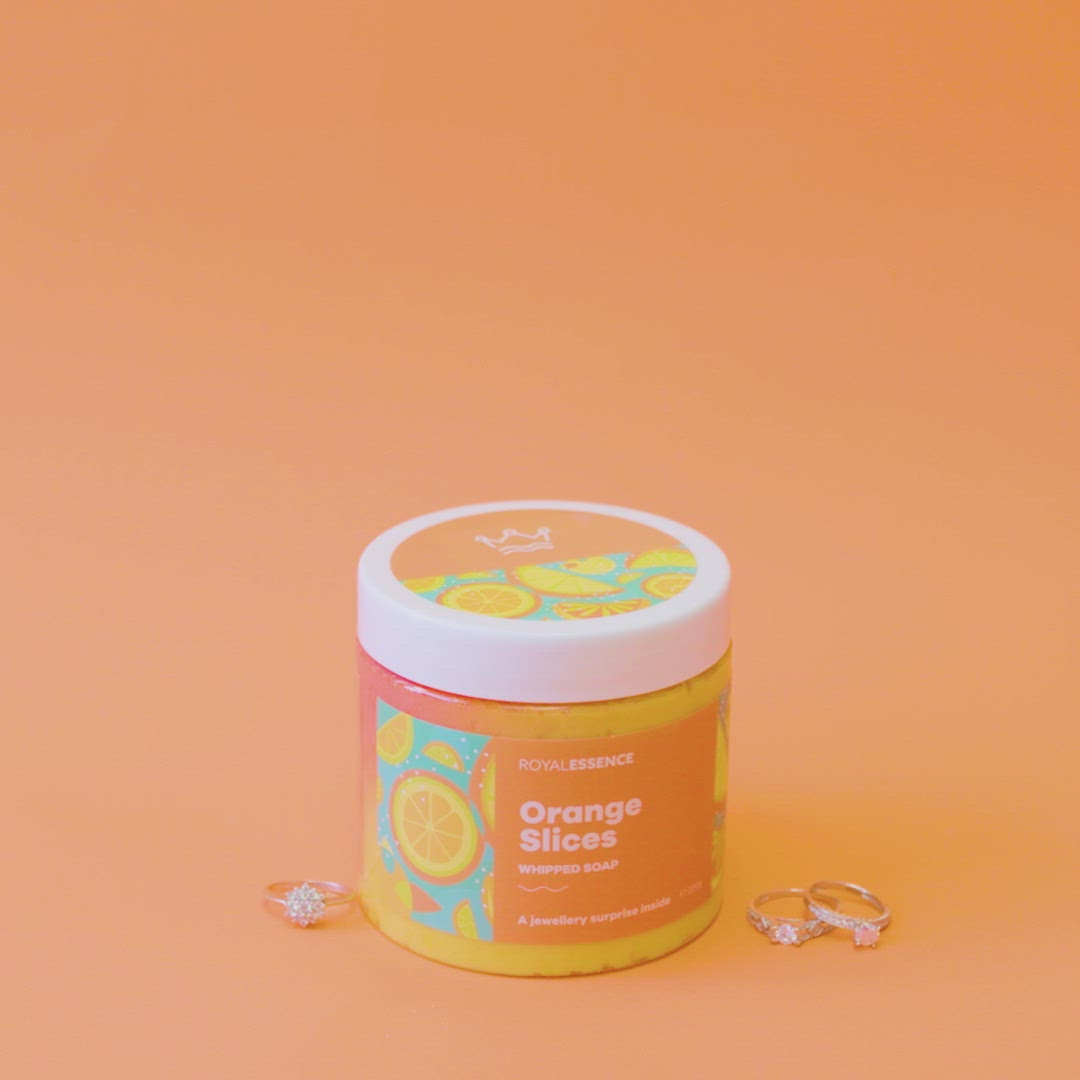 Orangenscheiben (Schlagseife)