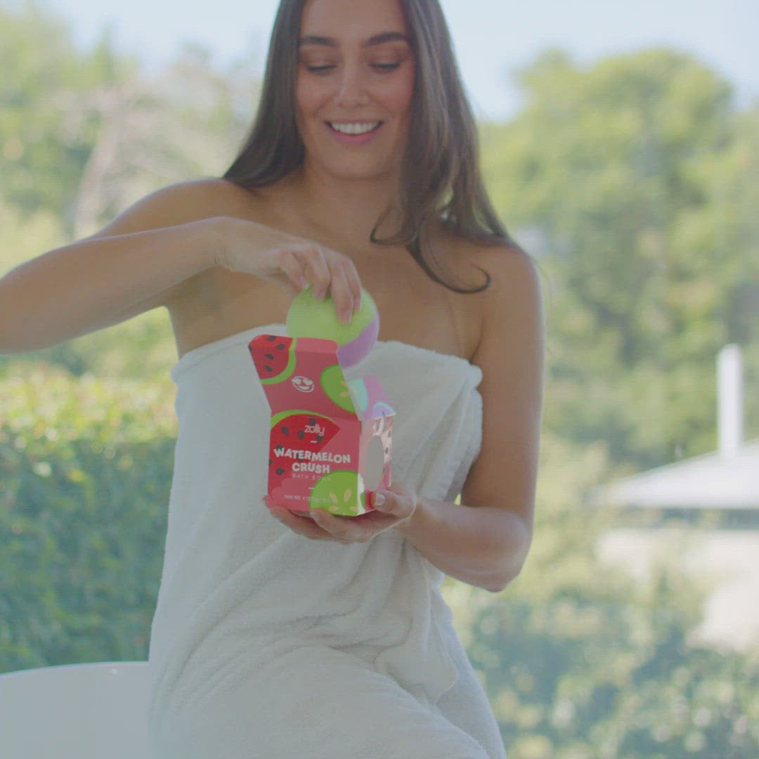 Wassermelone Crush Badebombe