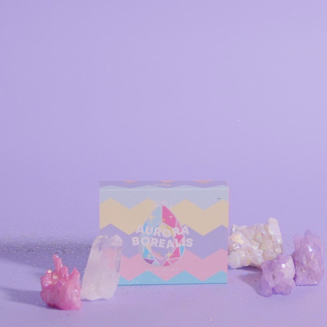 Aurora Borealis Badebombe - 180g