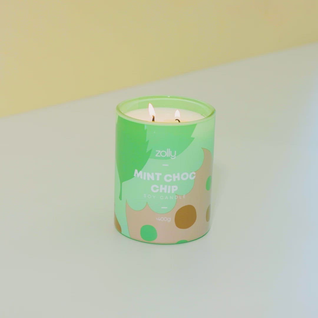 Kerze Mint Choc Chip 400g