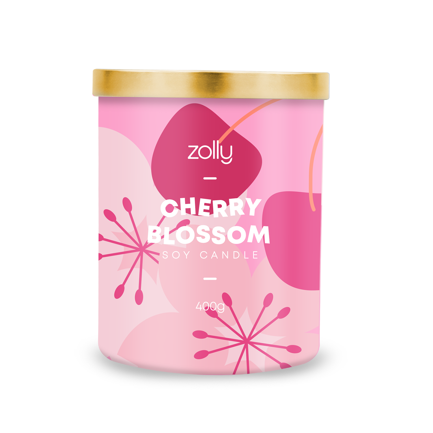 Kirschblütenkerze 400g