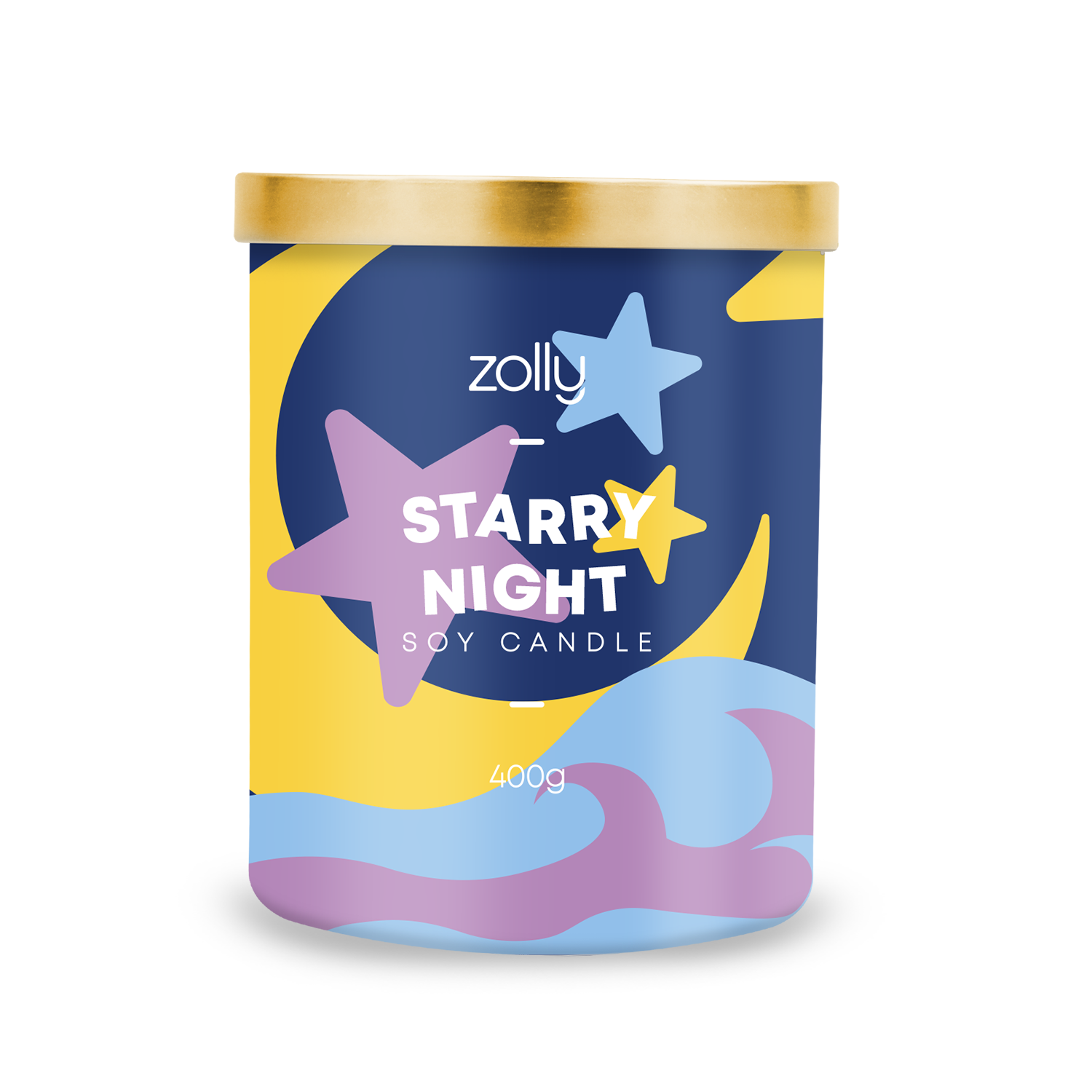 Sternennachtkerze 400g
