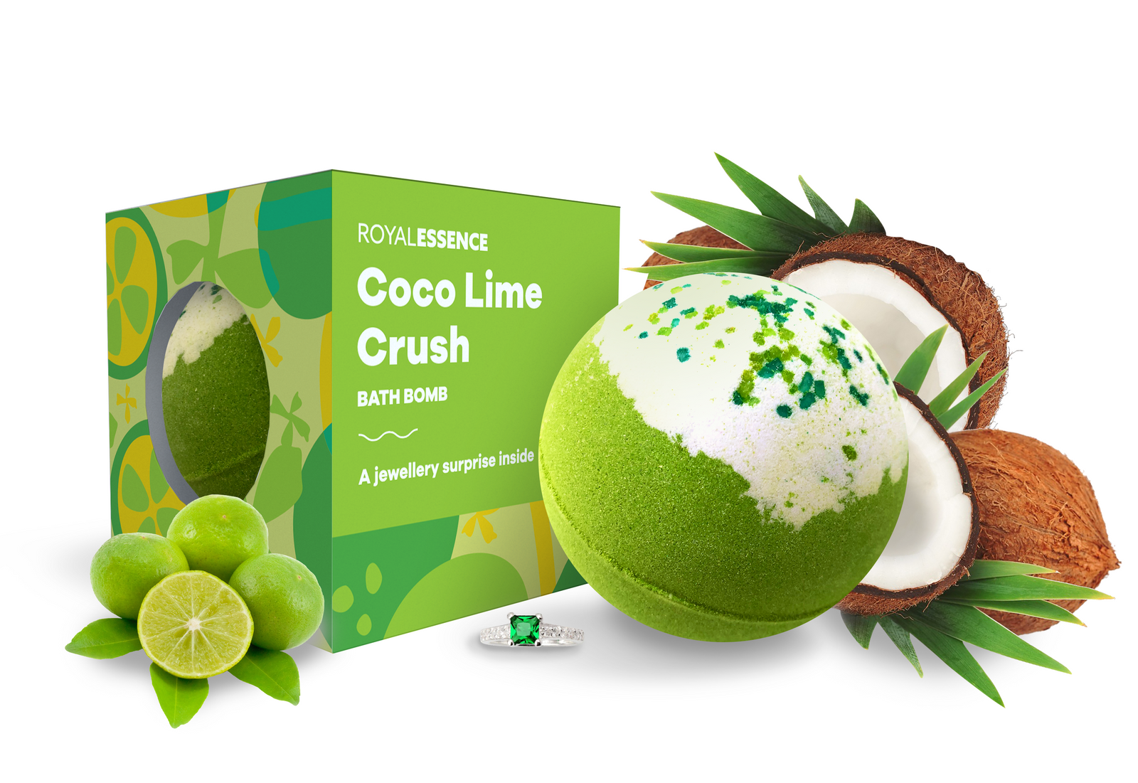 Coco Lime Crush (Badebombe)
