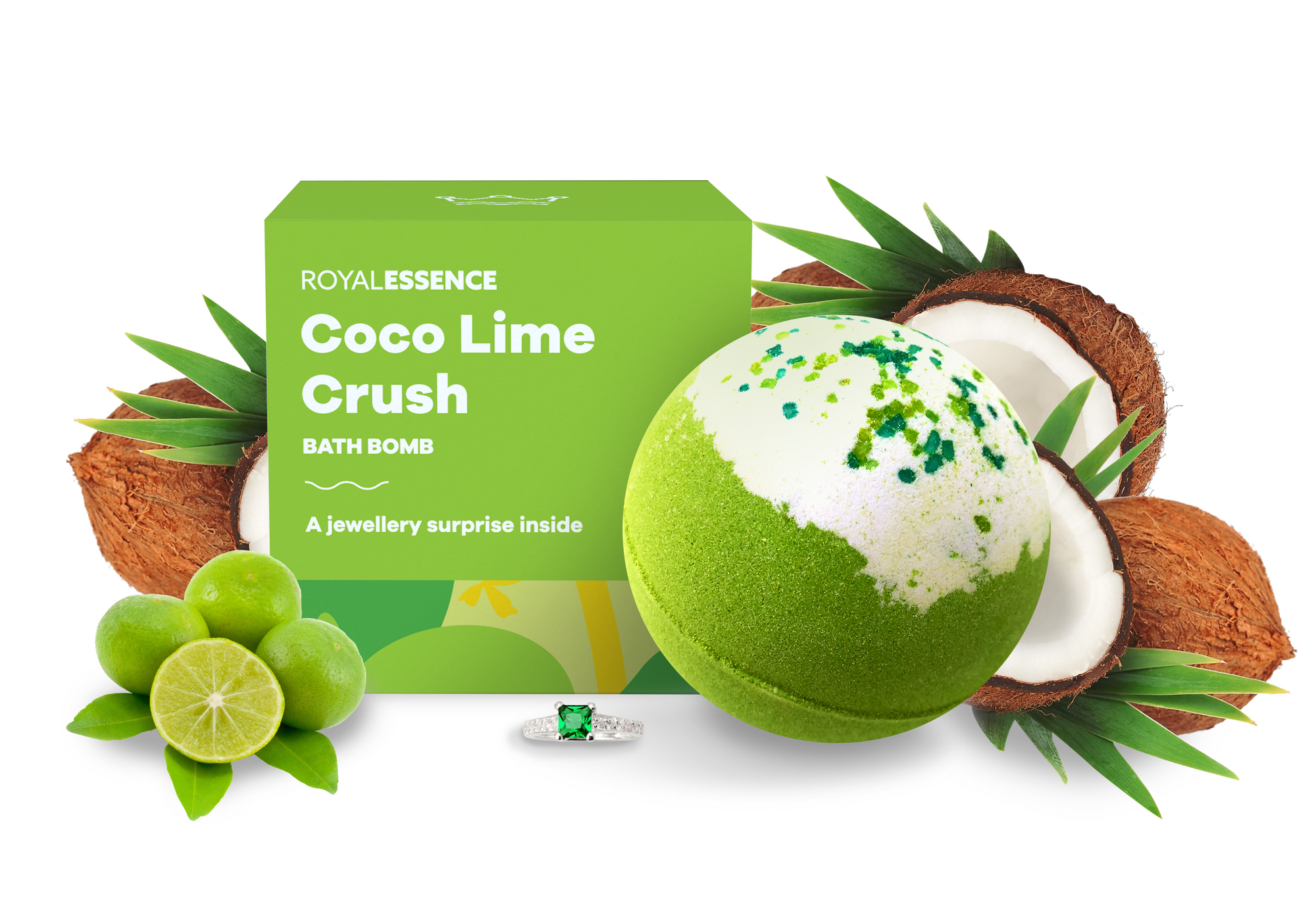 Coco Lime Crush (Bath Bomb)