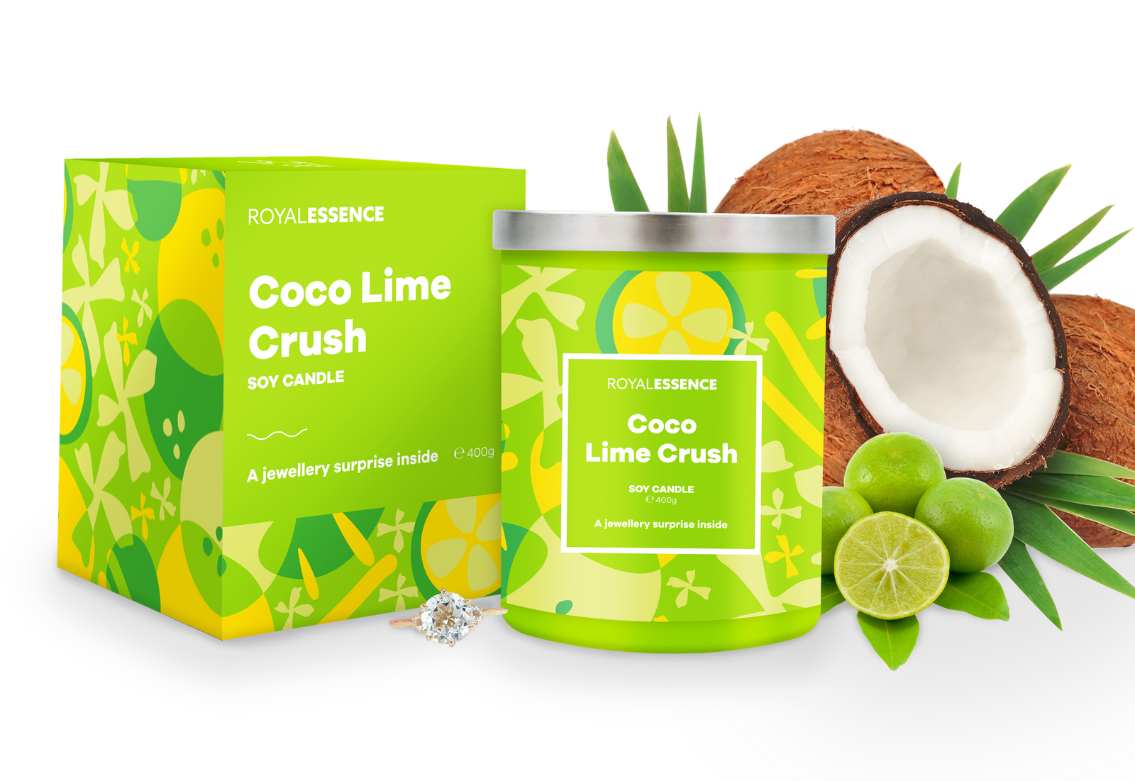 Coco Lime Crush (Kerze)