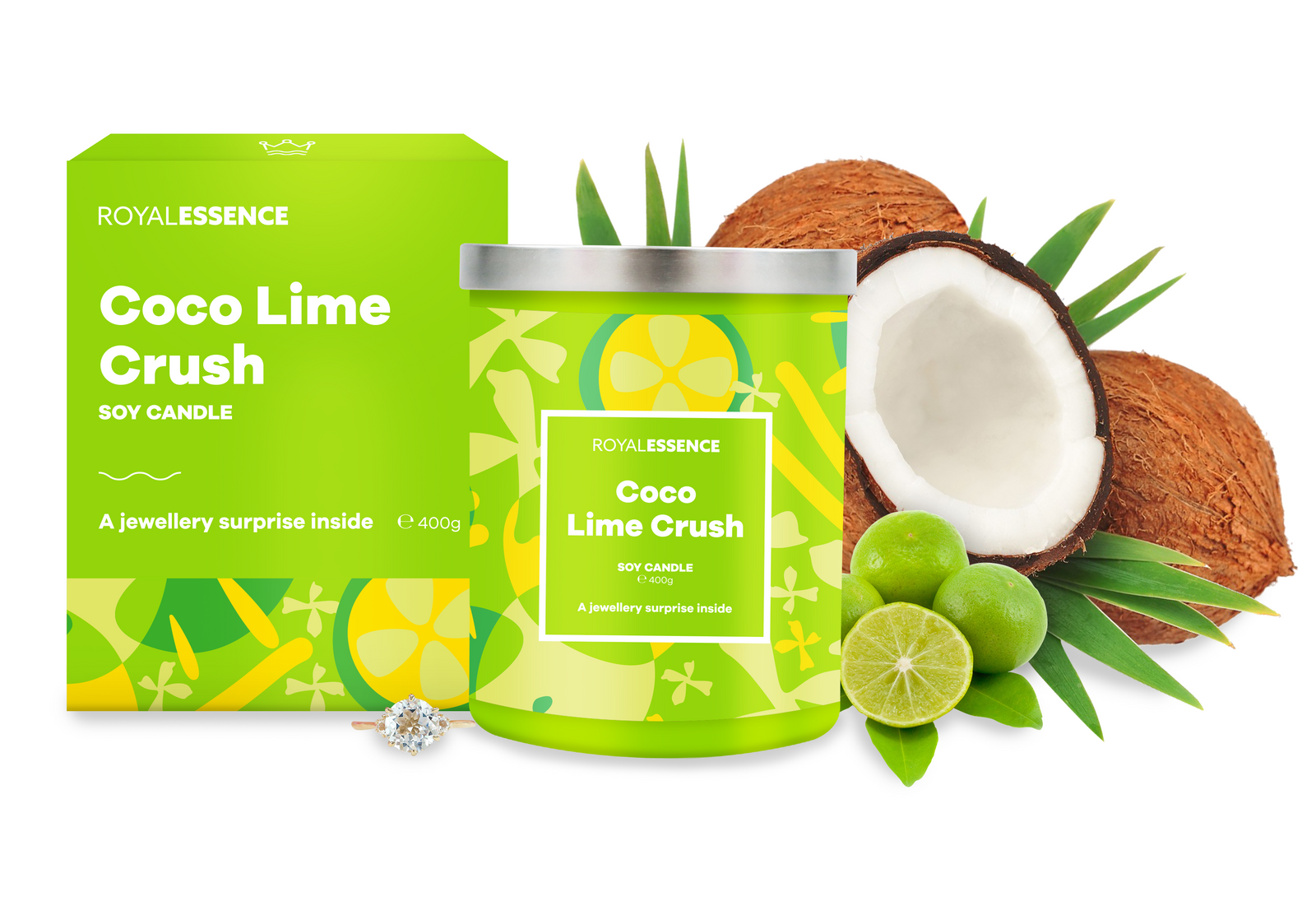 Coco Lime Crush (Kerze)