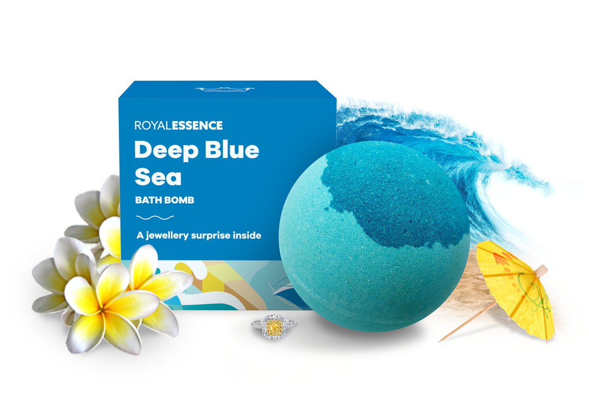 Tiefblaues Meer (Badebombe)