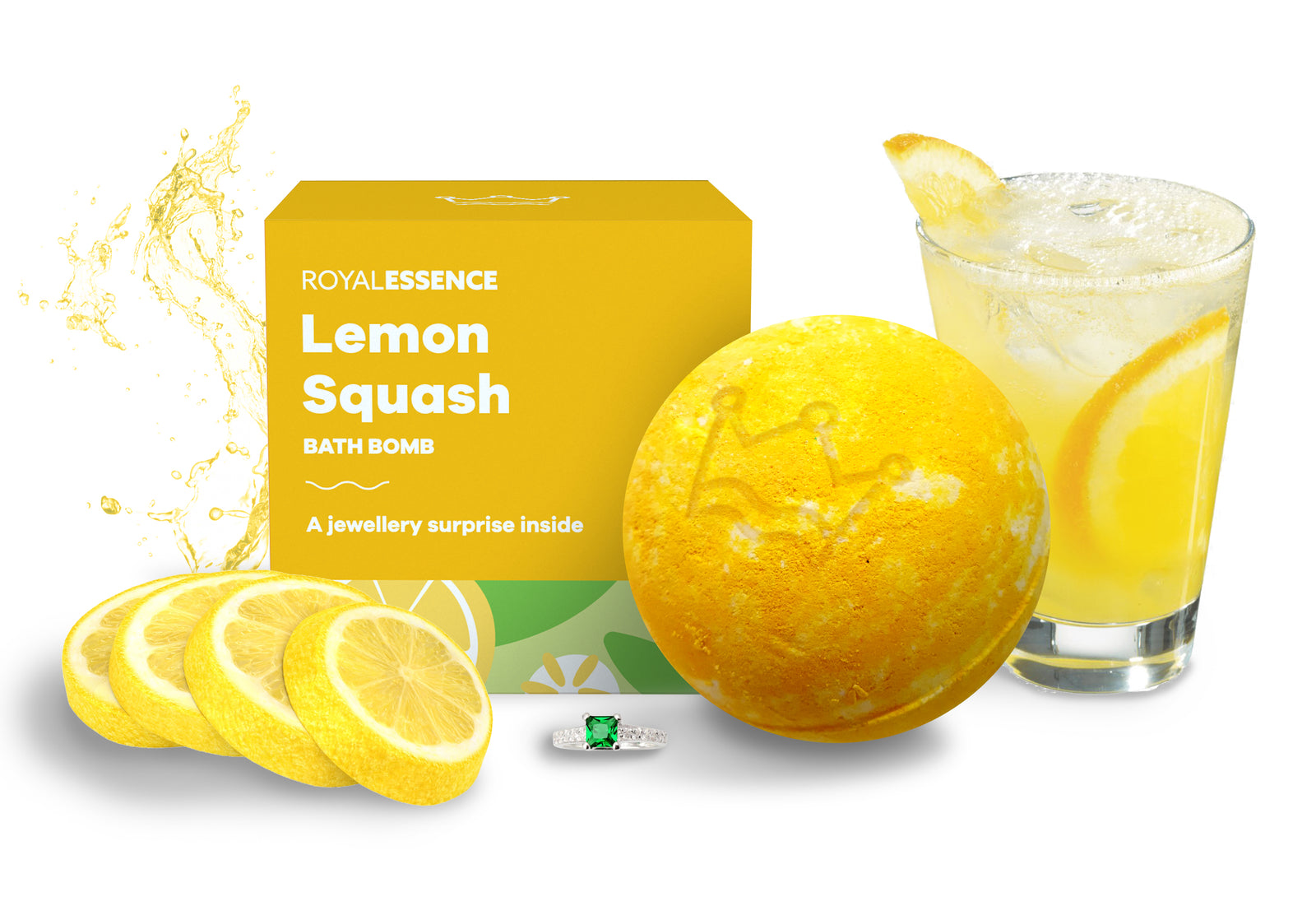 Zitronenkürbis (Badebombe)