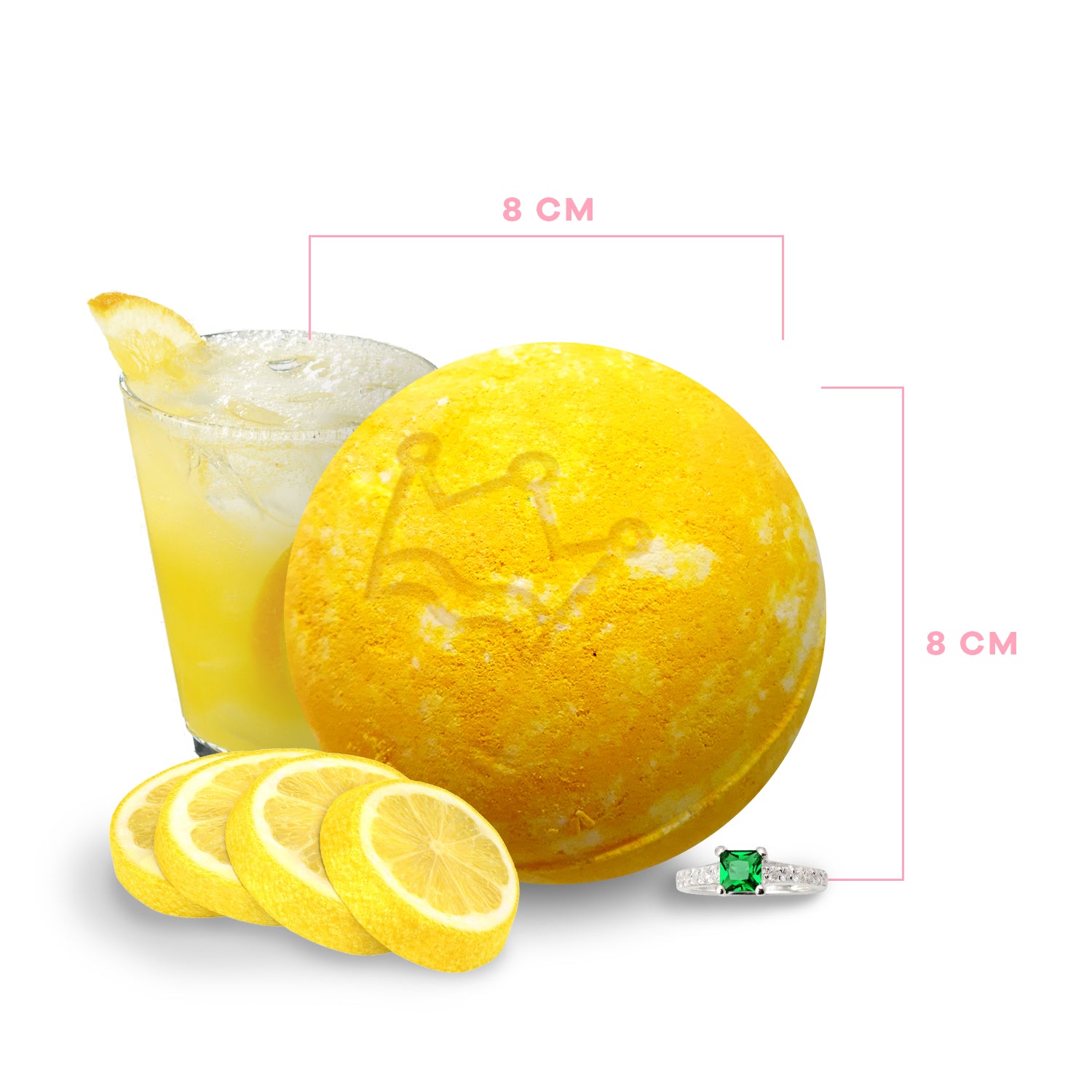 Zitronenkürbis (Badebombe)