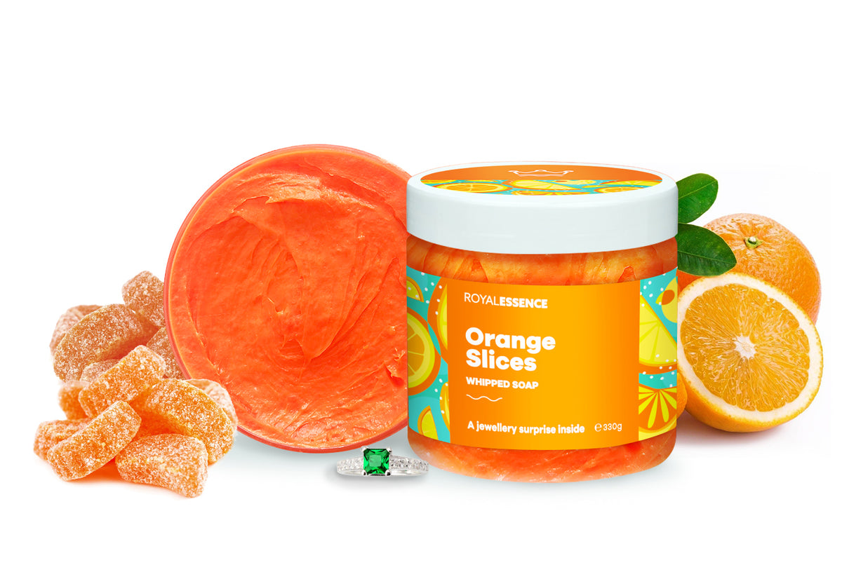 Orangenscheiben (Schlagseife)