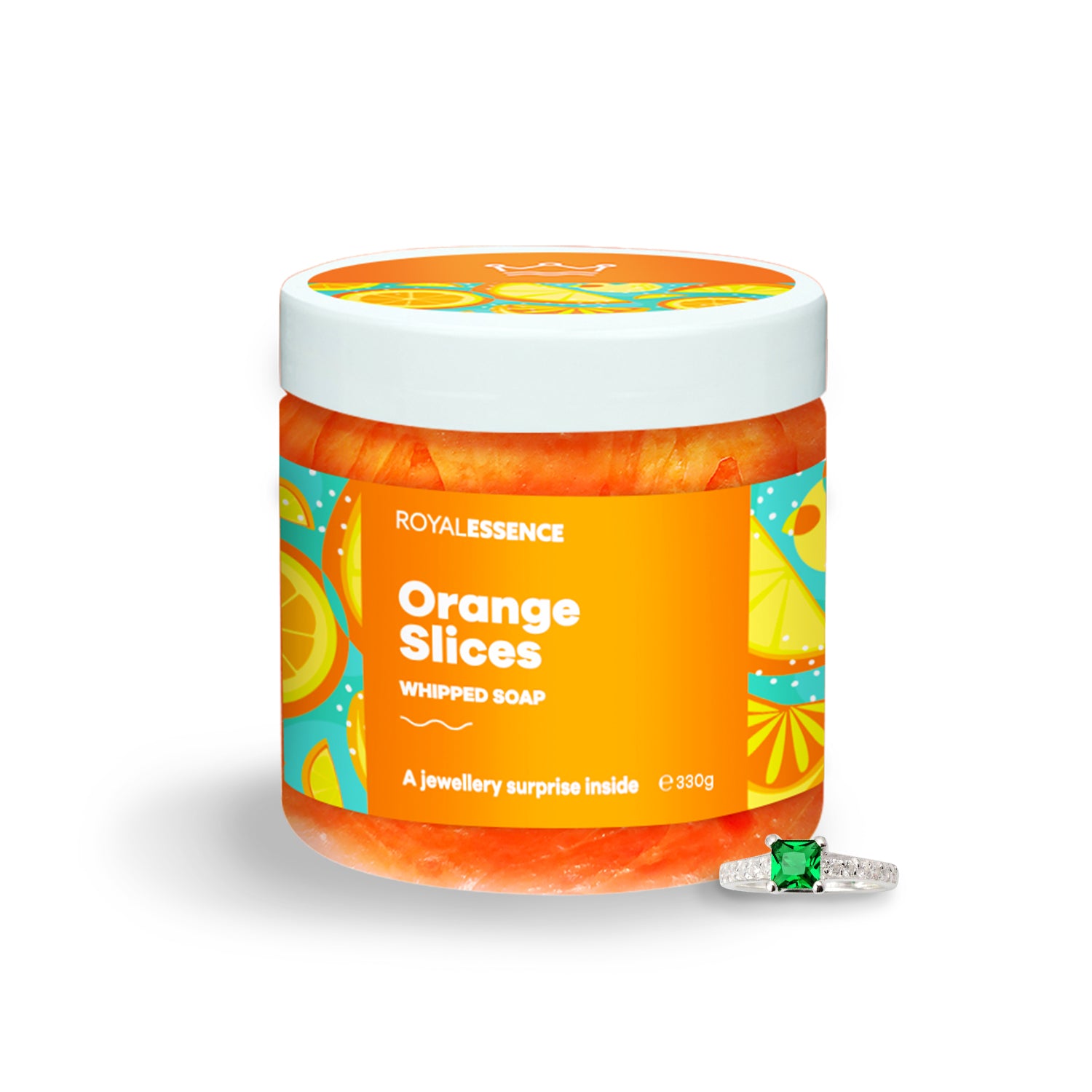 Orangenscheiben (Schlagseife)