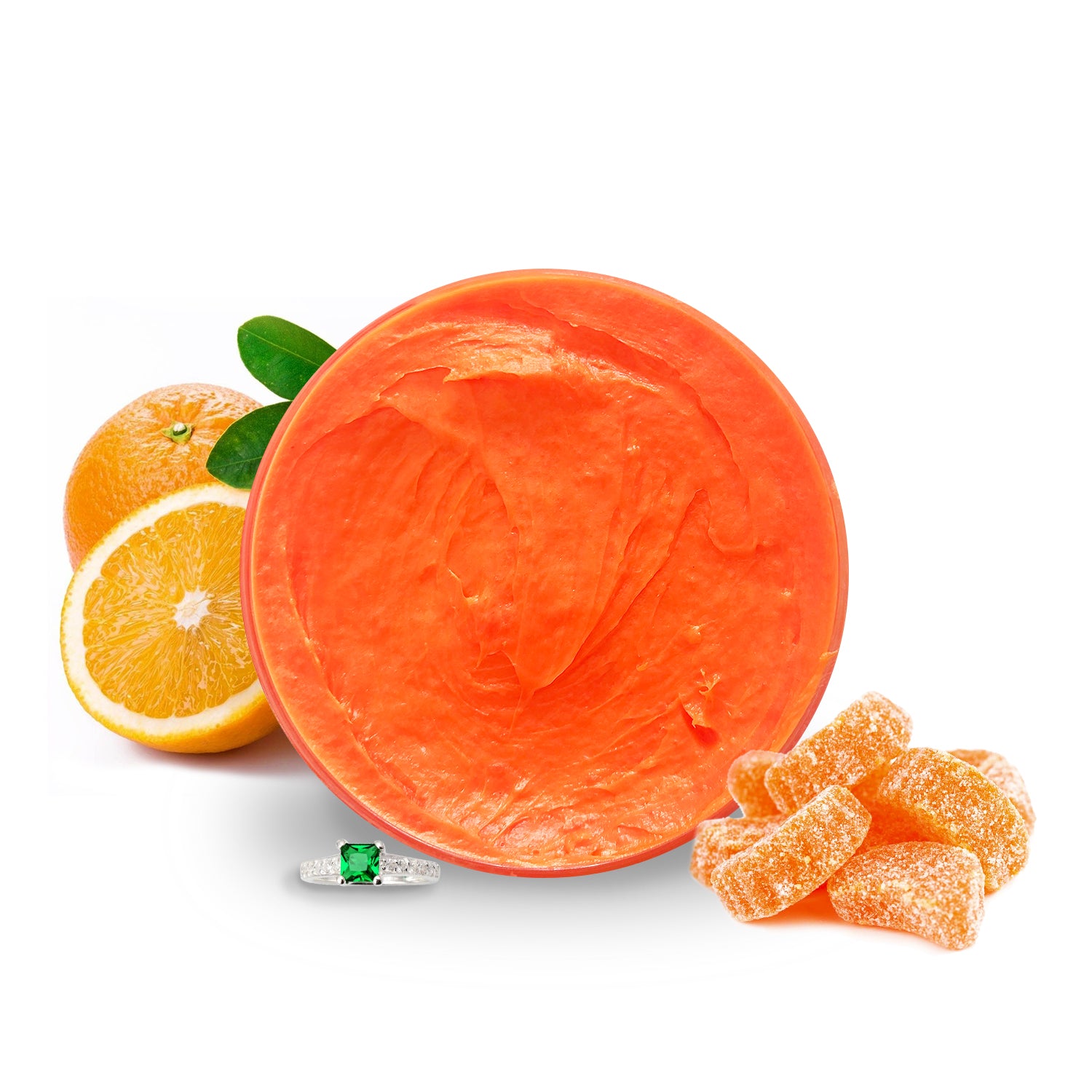 Orangenscheiben (Schlagseife)