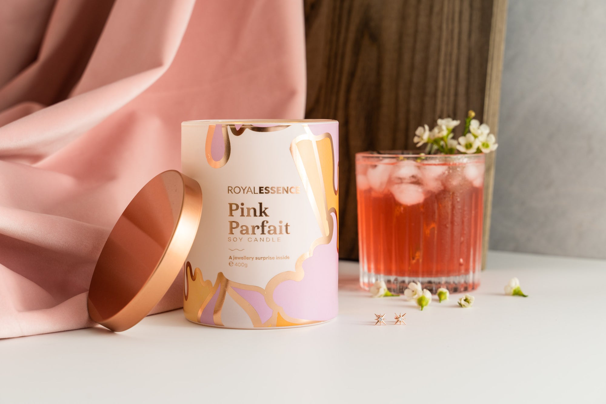 Rosa Parfait (Kerze)