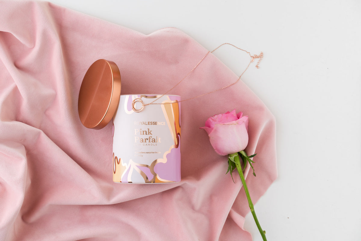 Rosa Parfait (Kerze)