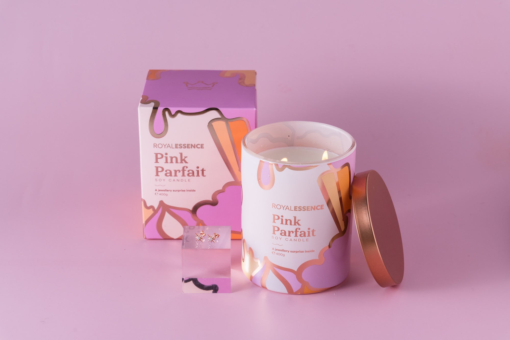 Rosa Parfait (Kerze)