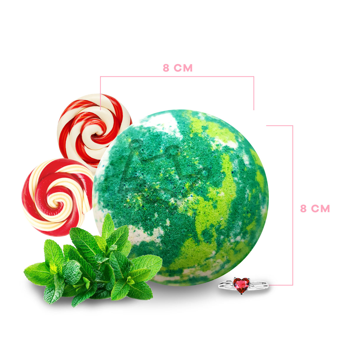 Peppermint Twist (Badebombe)