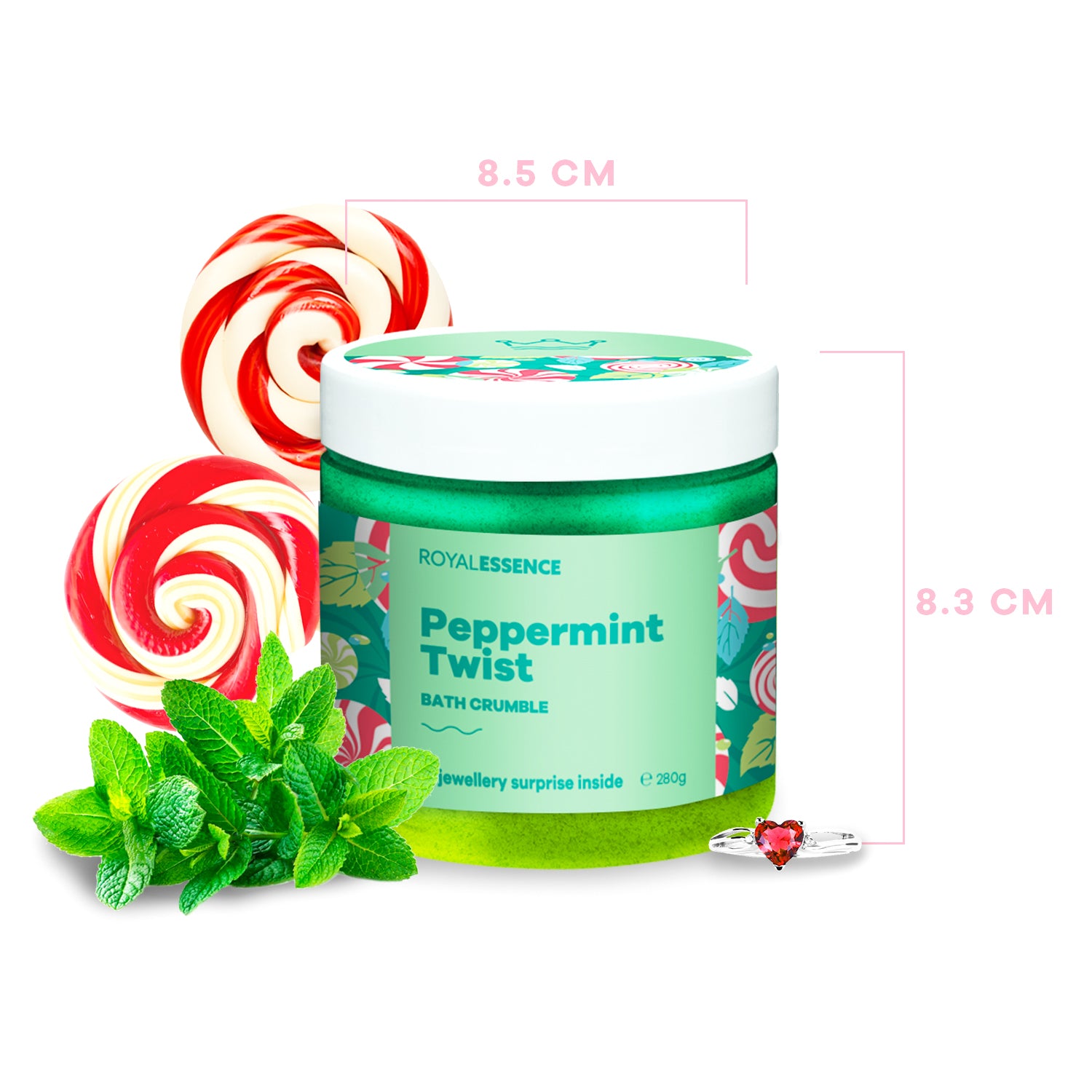 Peppermint Twist (Badestreusel)