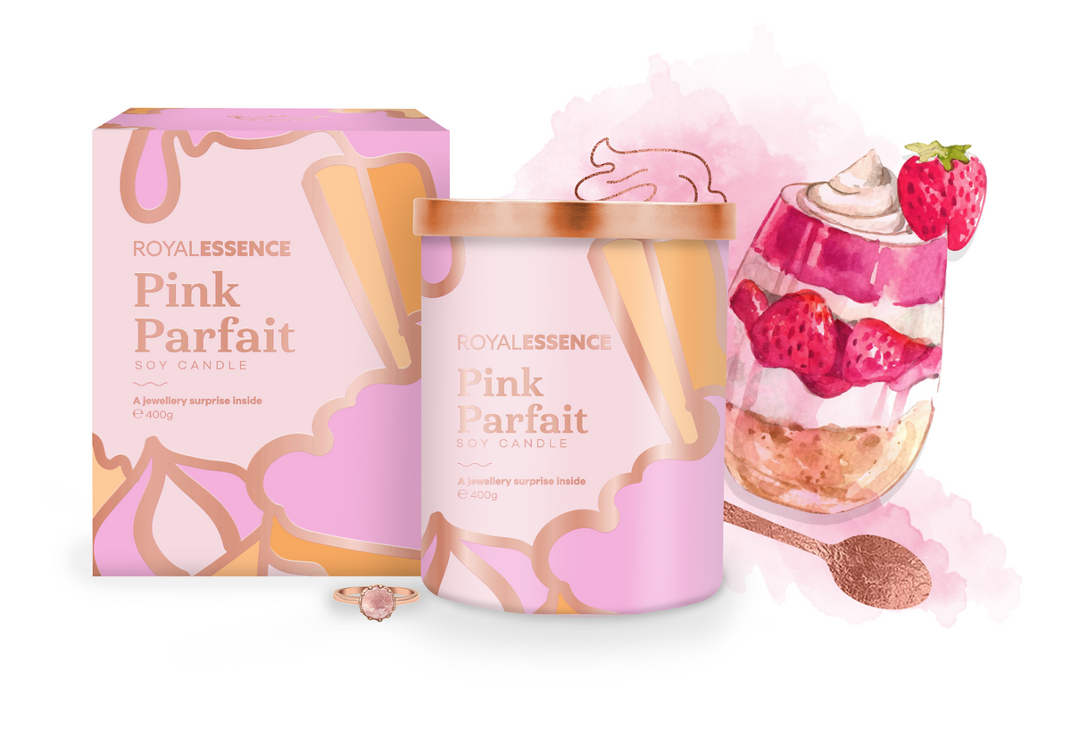 Rosa Parfait (Kerze)