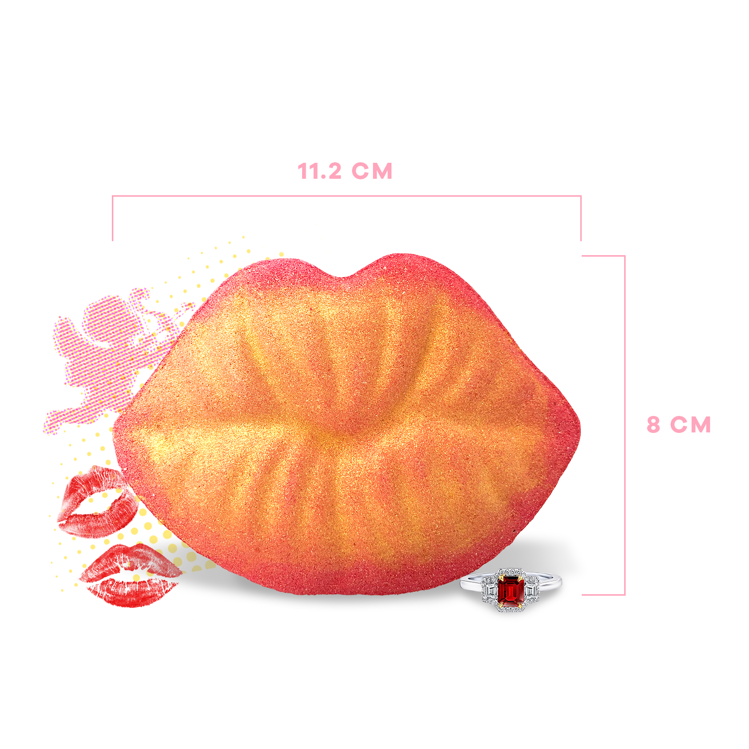 Pucker Up - Lippe (Badebombe)