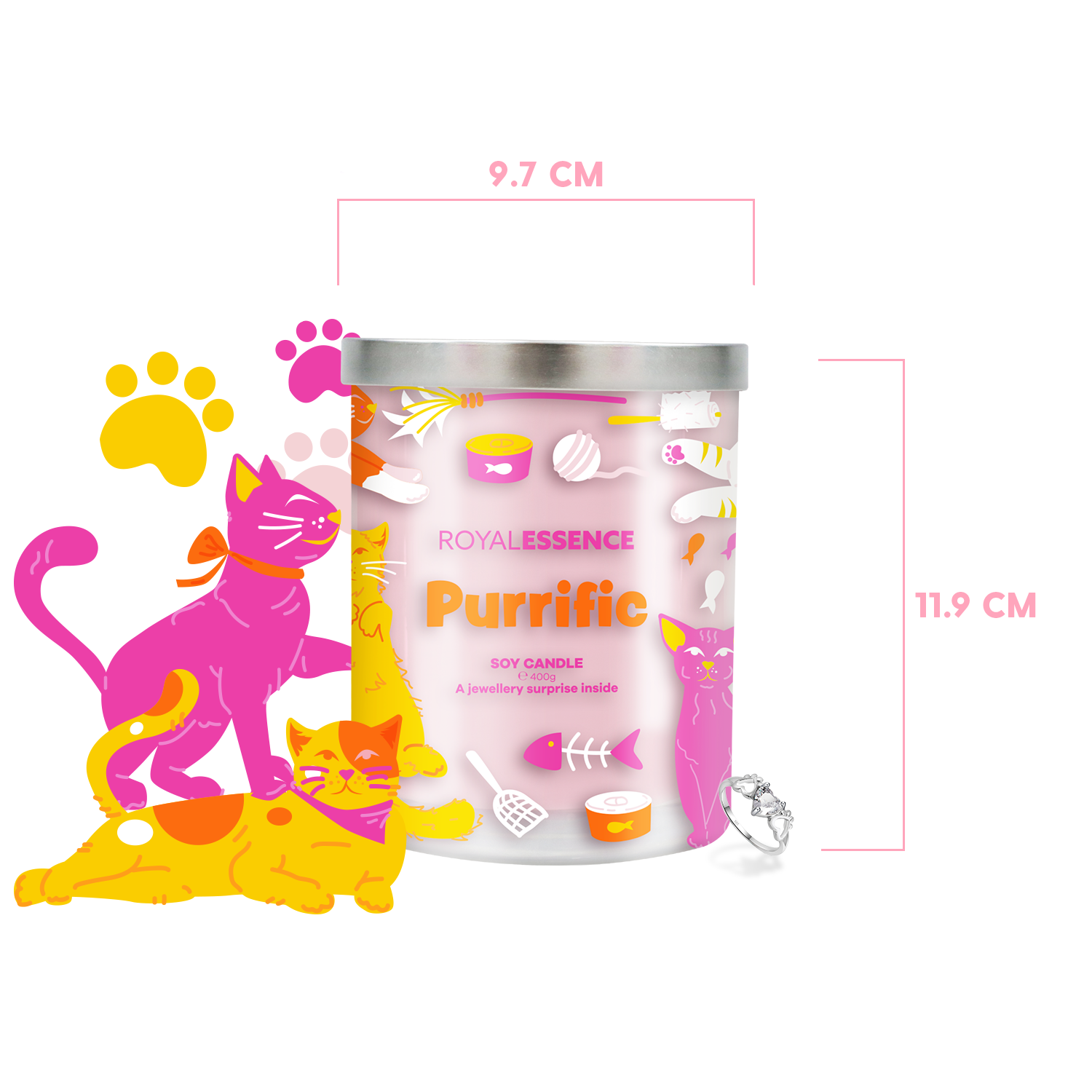 Purrific (Kerze)