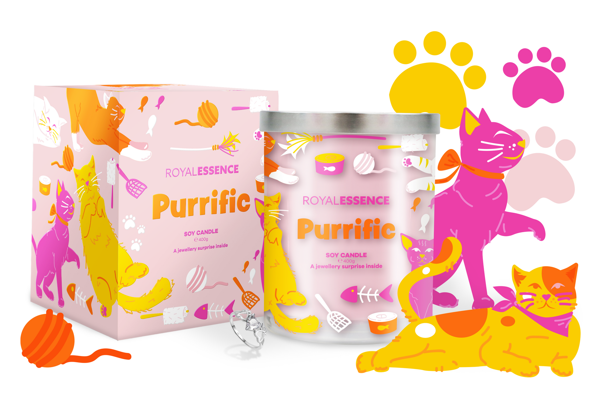 Purrific (Kerze)