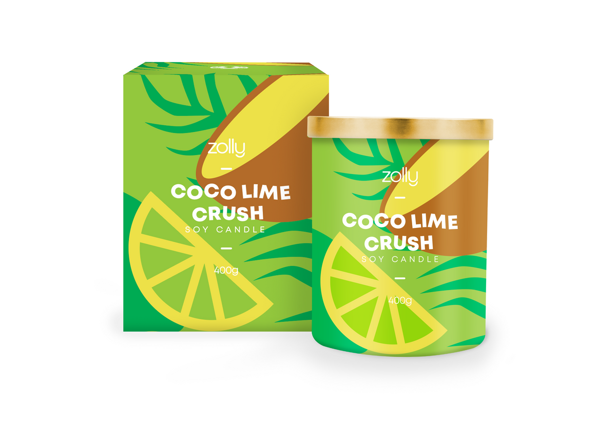 Coco Lime Crush Kerze 400g