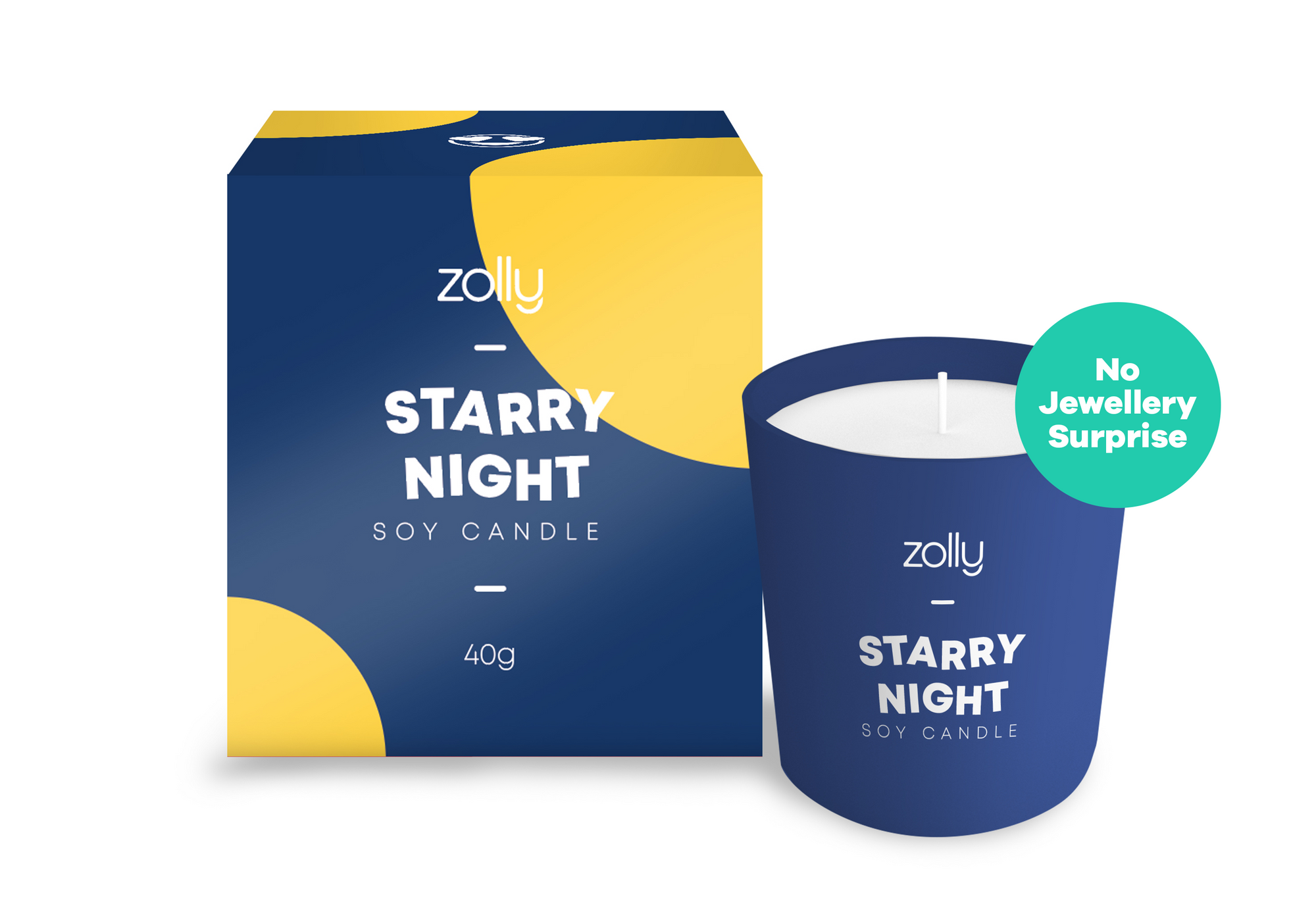 Sternennacht Minikerze 40g