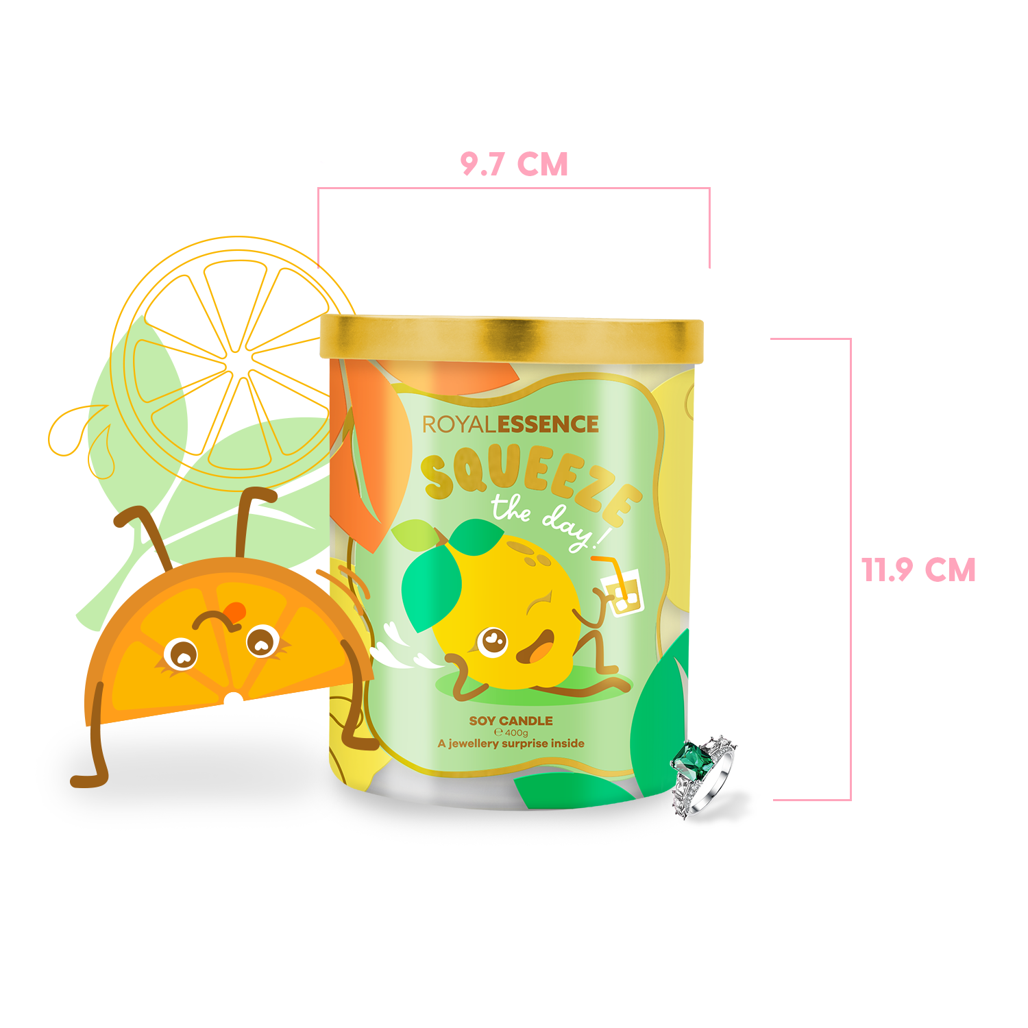 Squeeze the Day (Kerze)