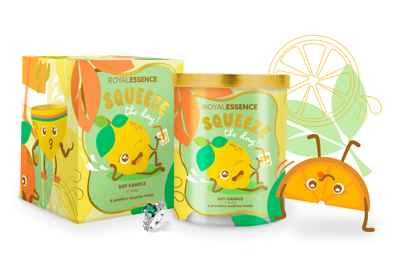 Squeeze the Day (Kerze)