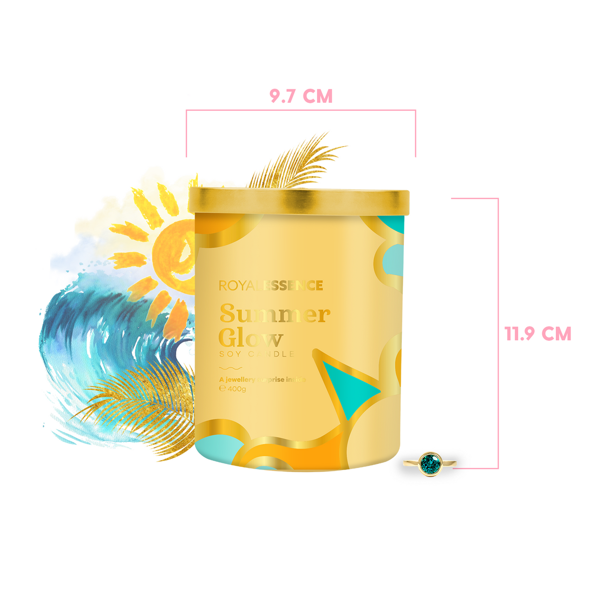 Sommerglühen (Kerze)