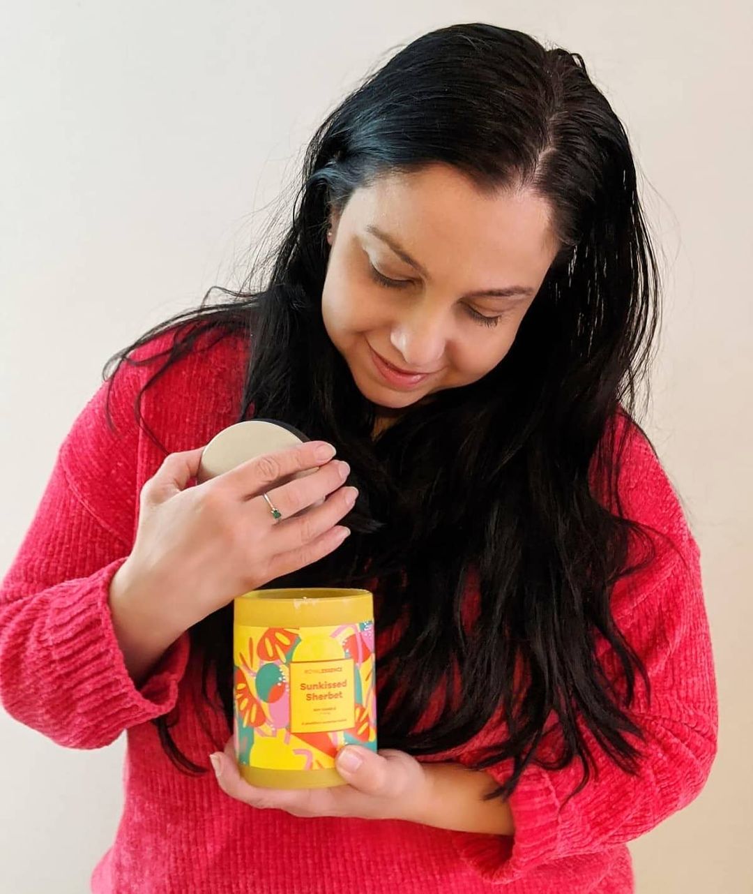 Sonnengeküsstes Sorbet (Kerze)