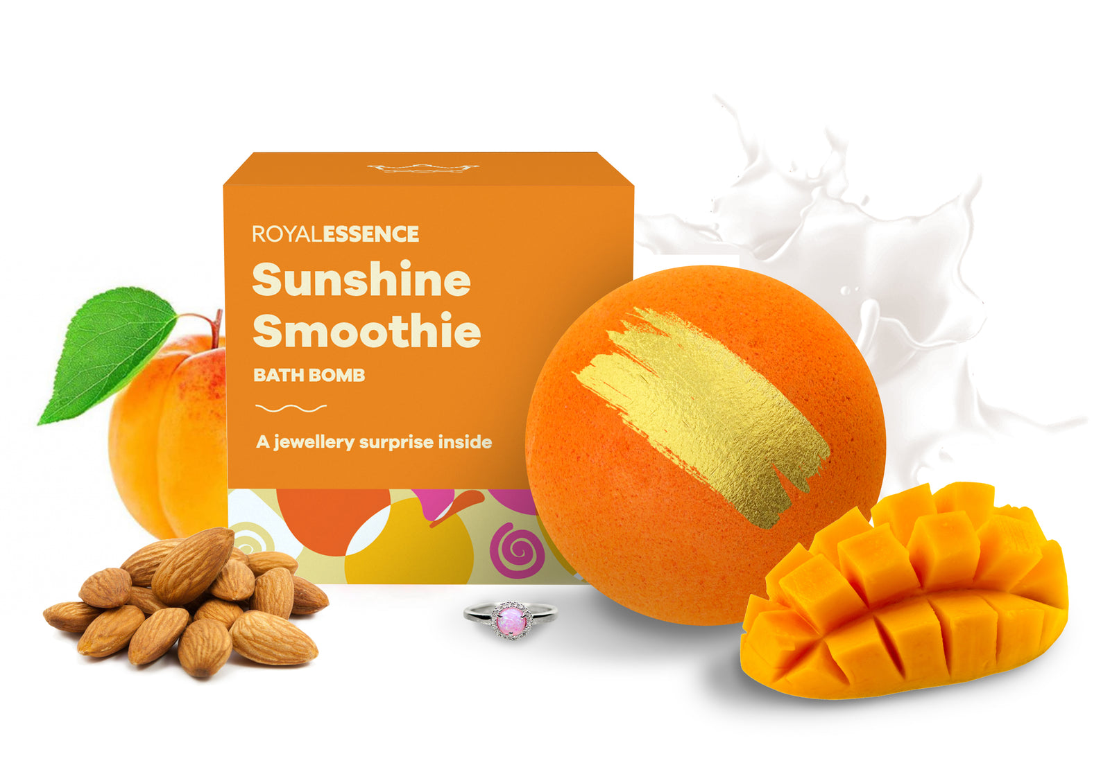 Sonnenschein-Smoothie (Badebombe)