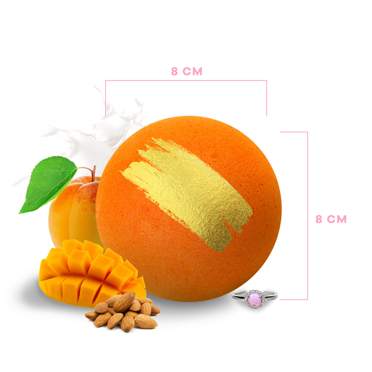 Sonnenschein-Smoothie (Badebombe)