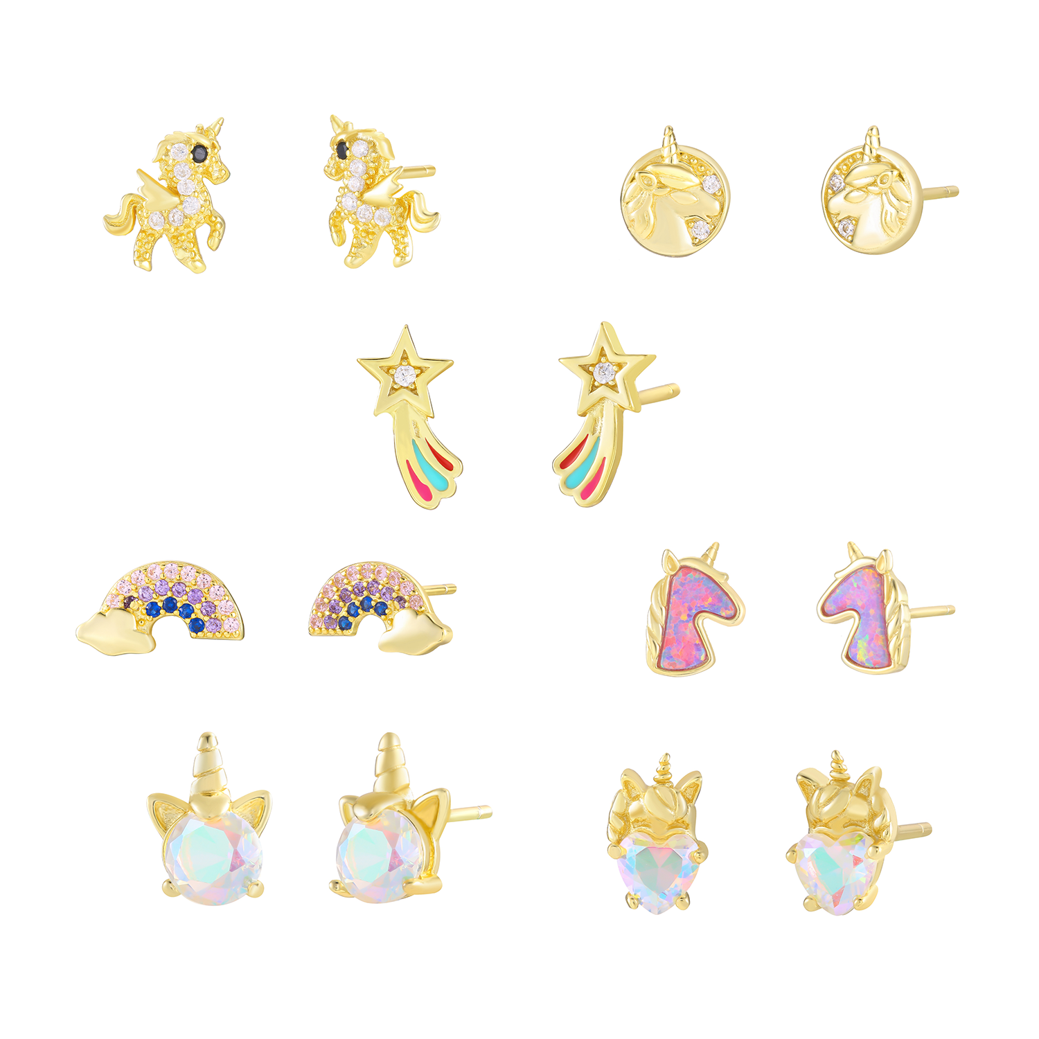 Regenbogen-Einhorn (Badebombe)