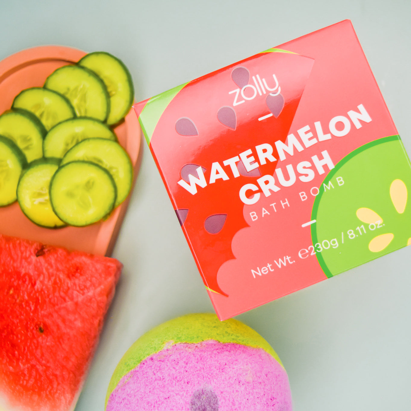Wassermelone Crush Badebombe