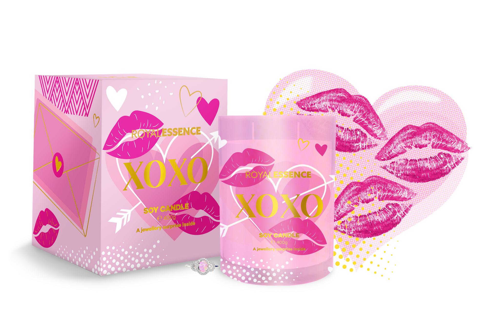 XOXO (Kerze)