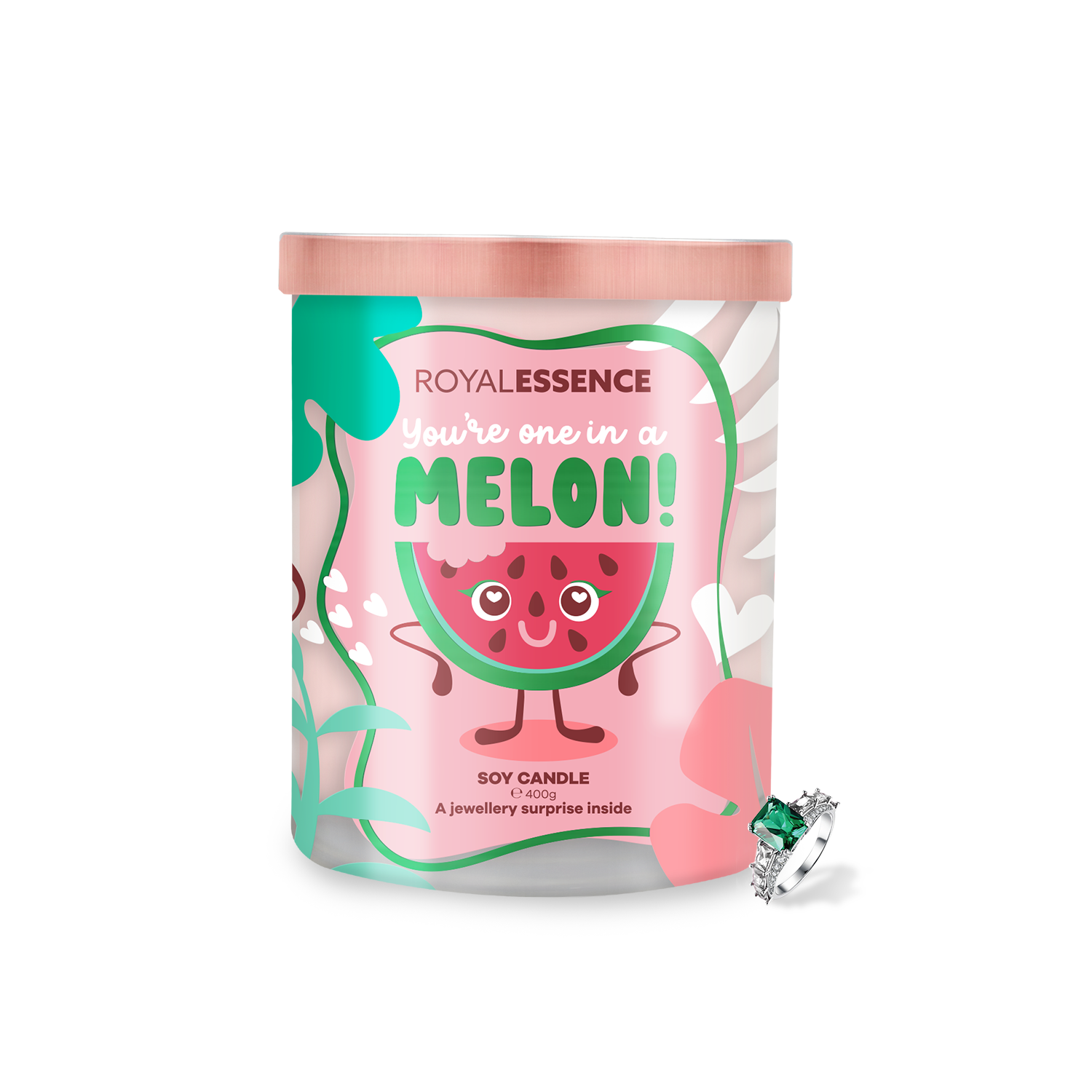 Du bist einer in einer Melone (Kerze)