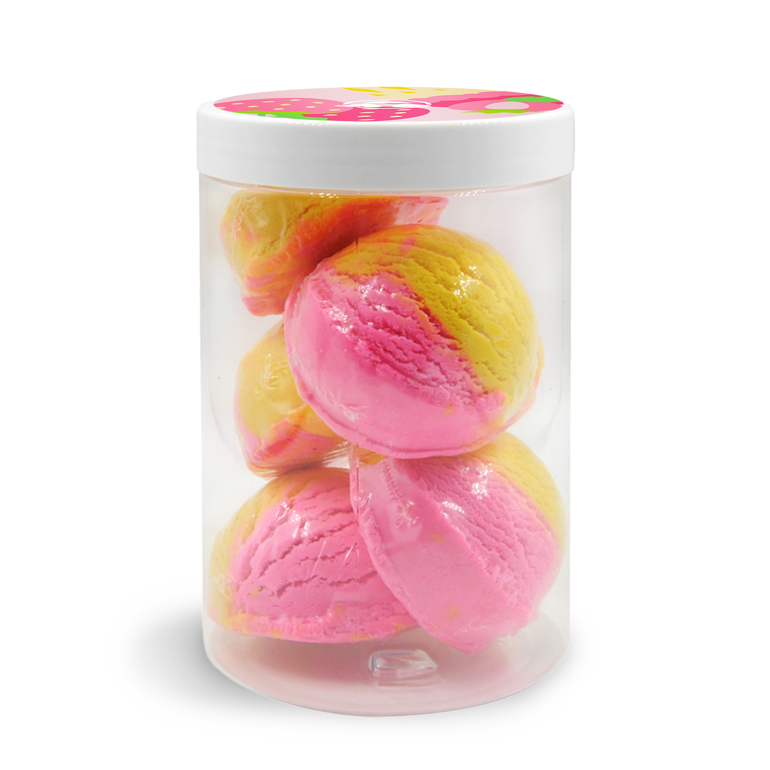 Erdbeer Gelato Bubble Bars