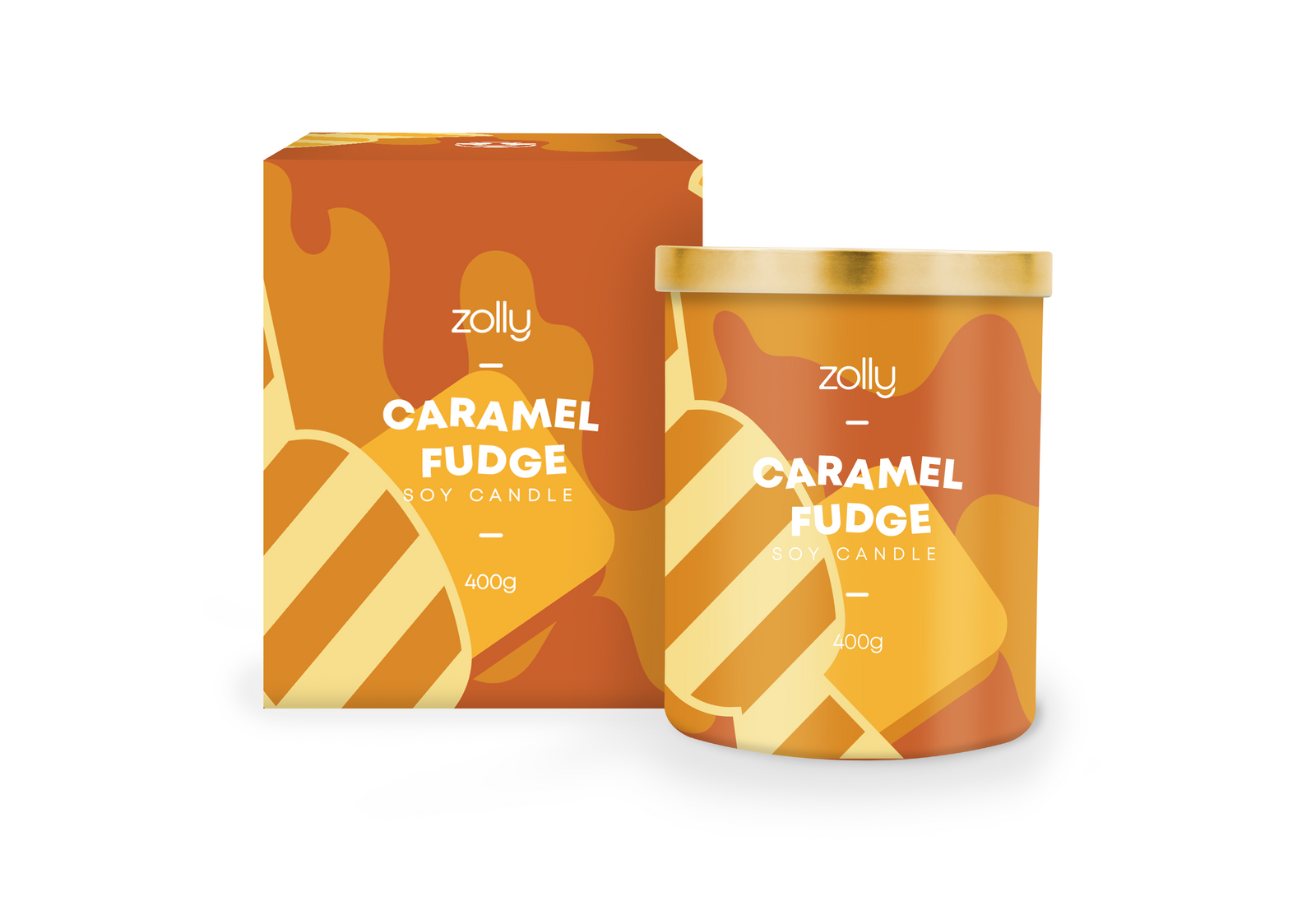 Caramel Fudge Candle 400g