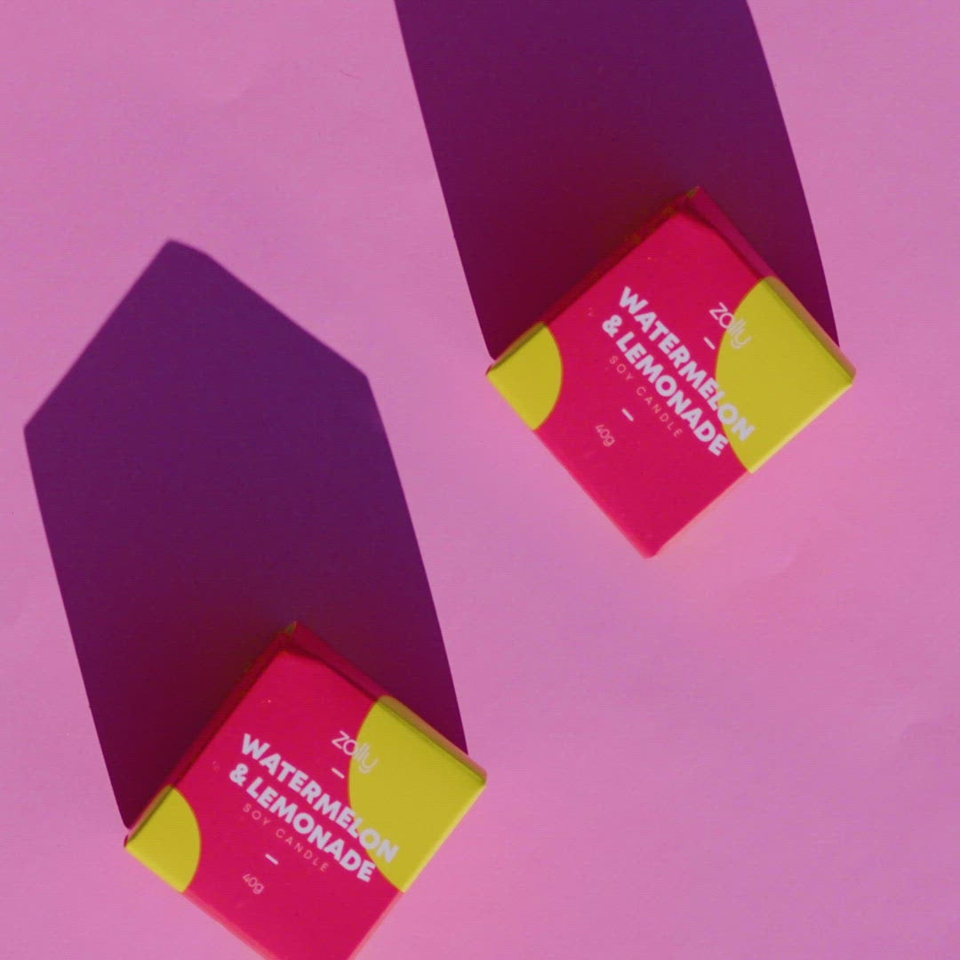 Minikerze Wassermelone &amp; Limonade 40g
