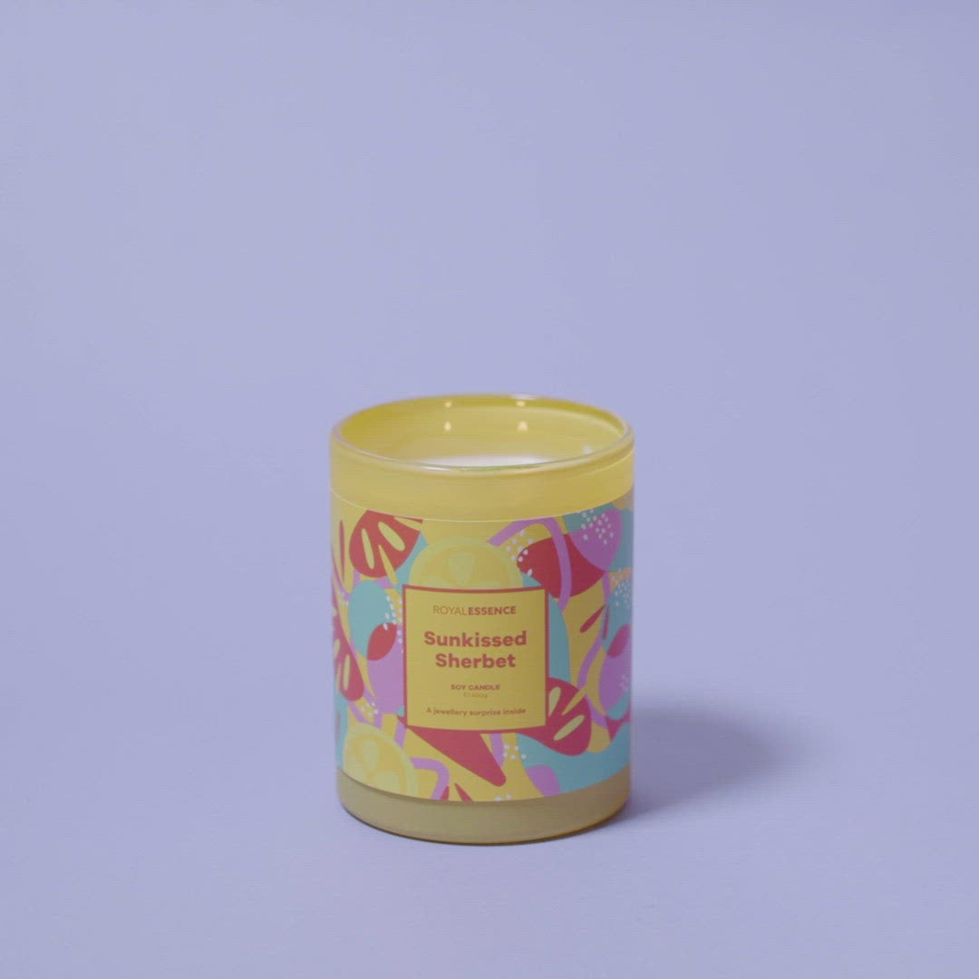 Sonnengeküsstes Sorbet (Kerze)