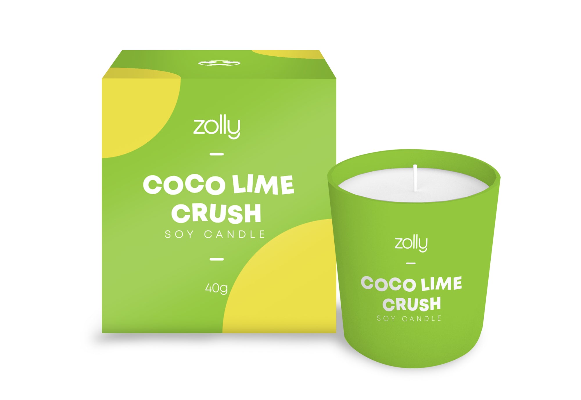 Coco Lime Crush Mini Candle 40g