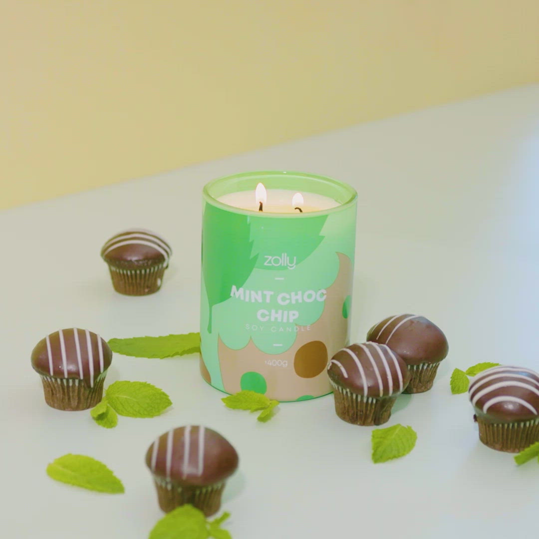 Kerze Mint Choc Chip 400g
