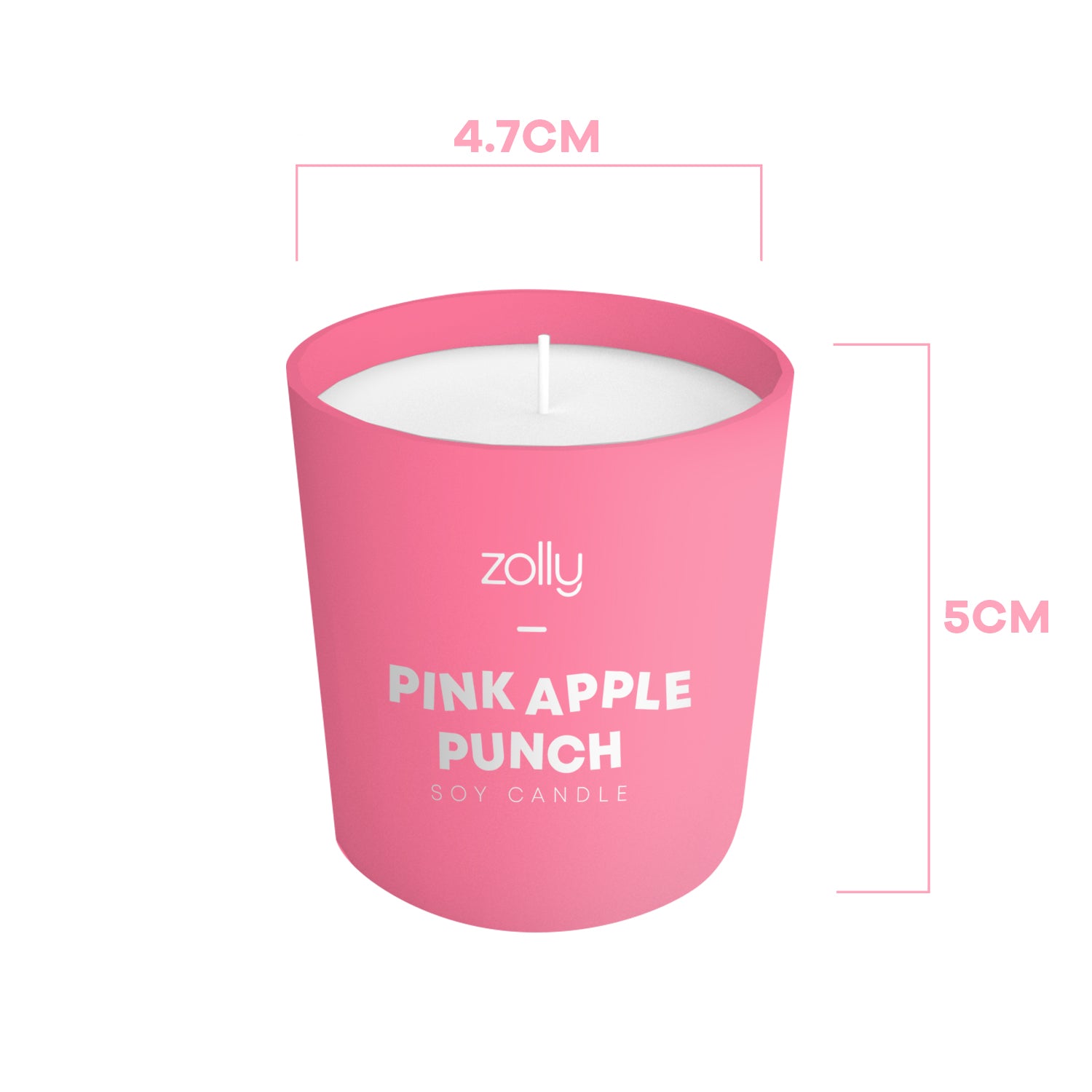 Pink Apple Punch Minikerze 40g