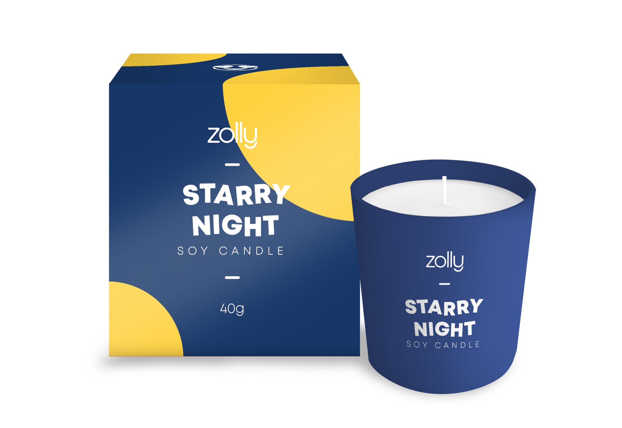 Sternennacht Minikerze 40g