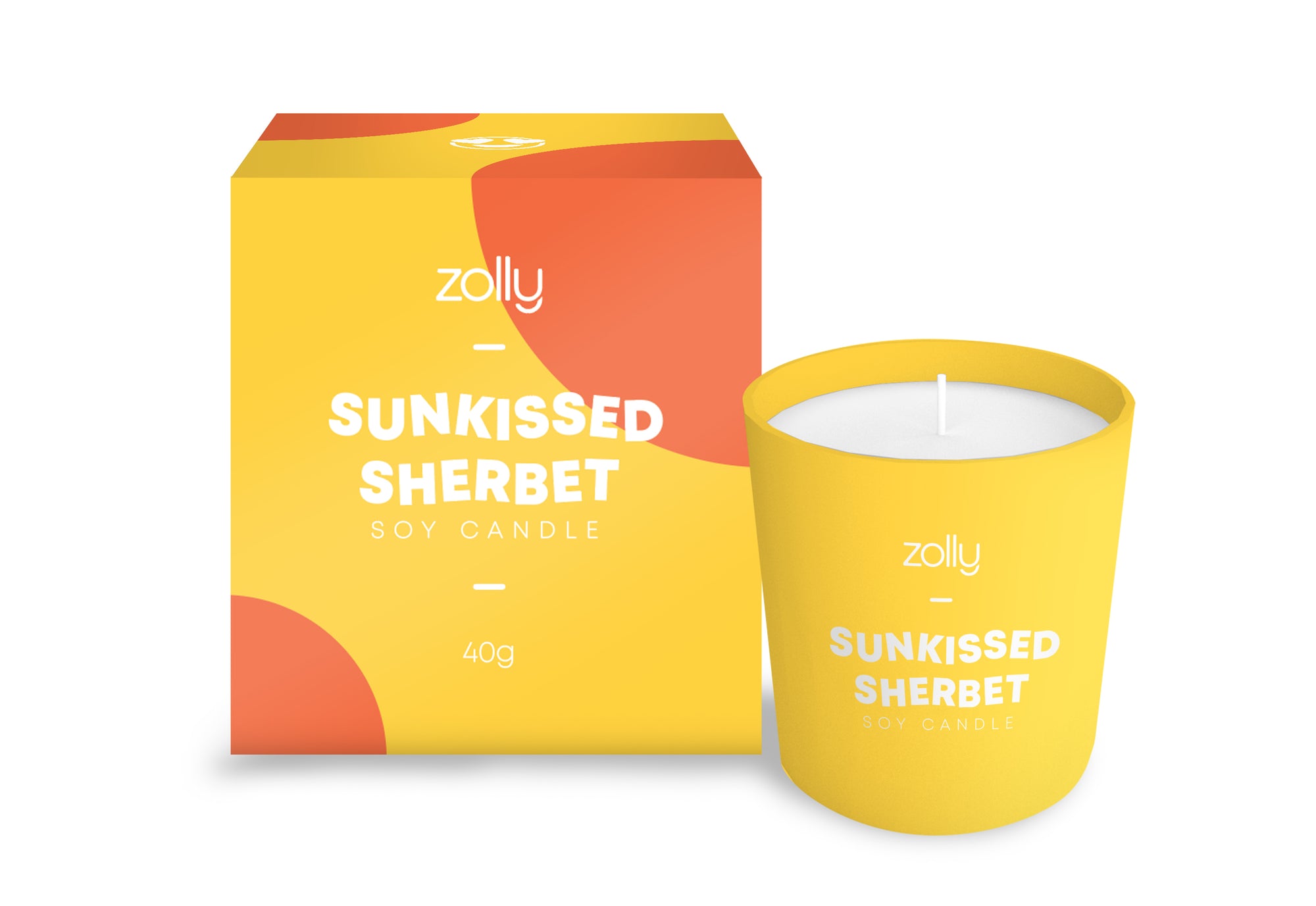 Sunkissed Sherbet Mini-Kerze 40g