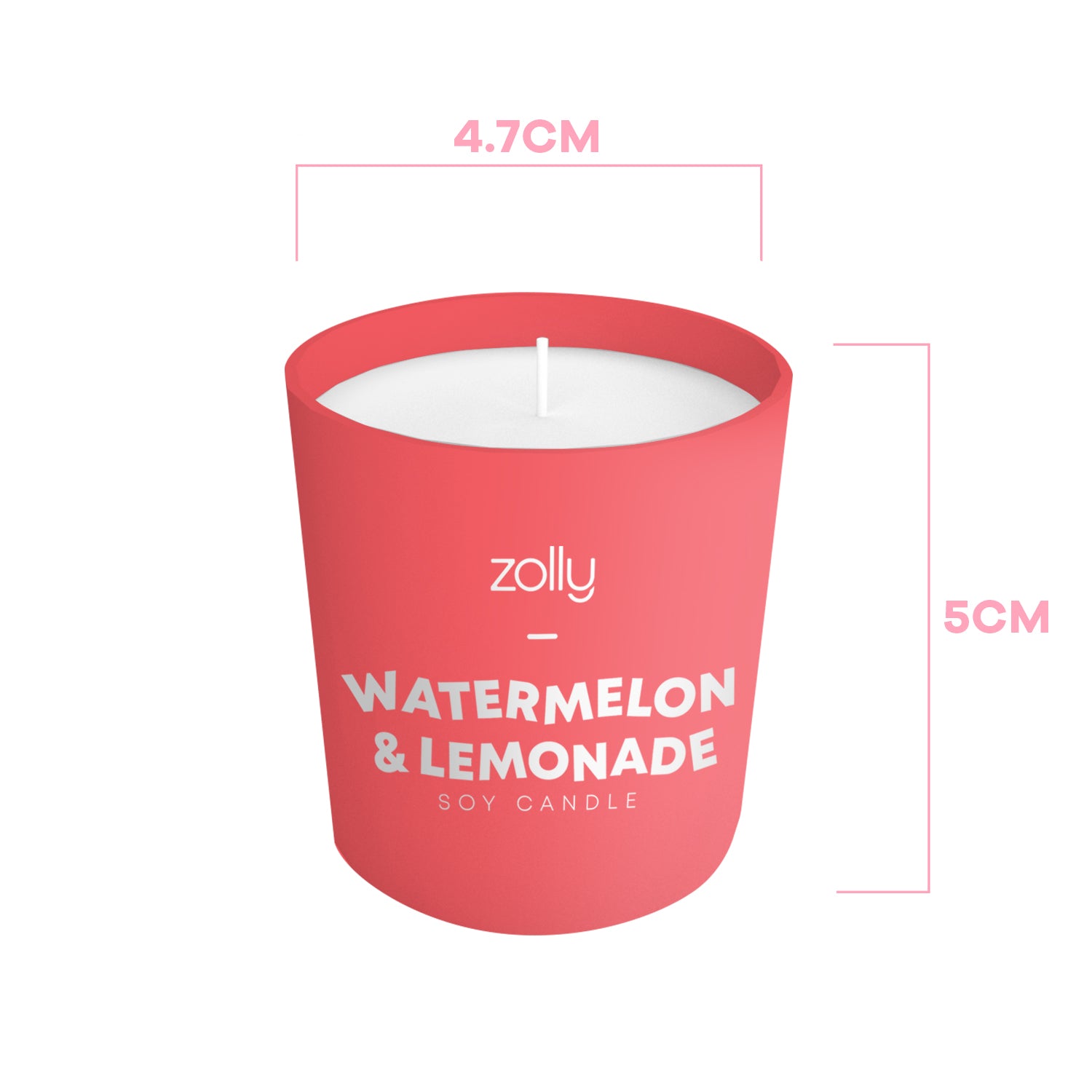 Minikerze Wassermelone &amp; Limonade 40g